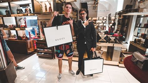 going to buy gucci shopping spree